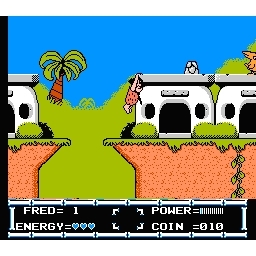 The Flintstones The Rescue of Dino & Happy Nintendo NES SCN (Begagnad)