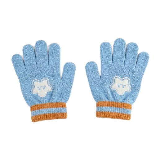 Bluey winter set snood hat gloves