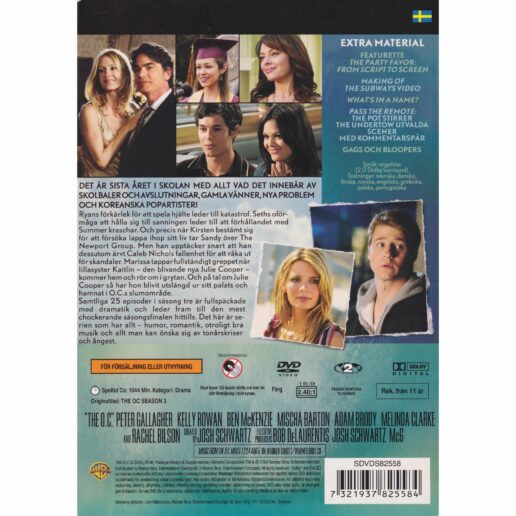 The OC Hela tredje säsongen DVD (Begagnad)