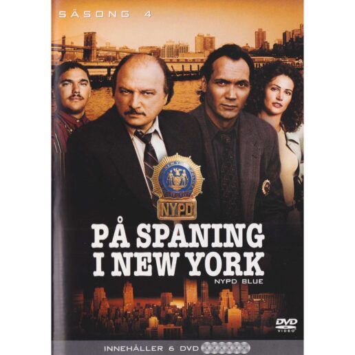 På spaning i New York Säsong 4 DVD (Begagnad)