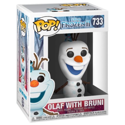 POP figure Disney Frozen 2 Olaf with Bruni