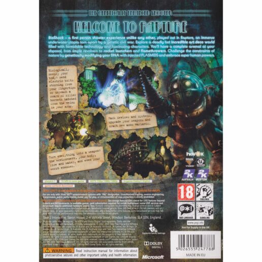 Bioshock Xbox 360 Classics (Begagnad)