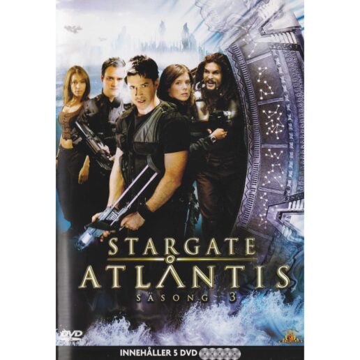 Stargate Atlantis Säsong 3 DVD (Begagnad)