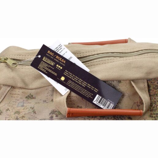Hobbit Map fabric shoulder bag