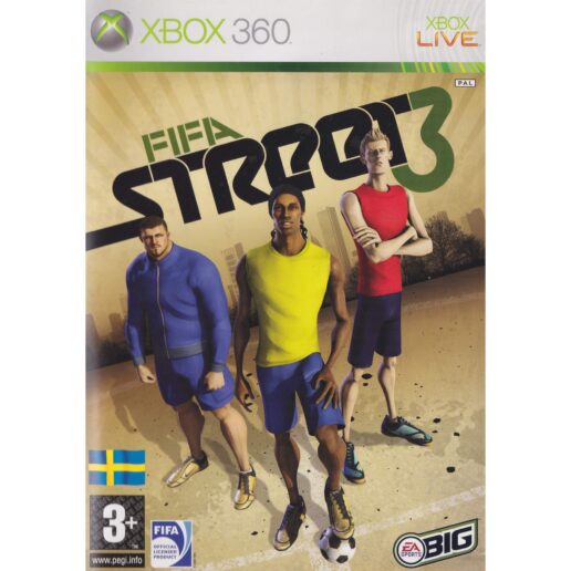 FIFA Street 3 Xbox 360 Swedish (Begagnad) FIFA Street 3 Xbox 360 Swedish (Begagnad)
