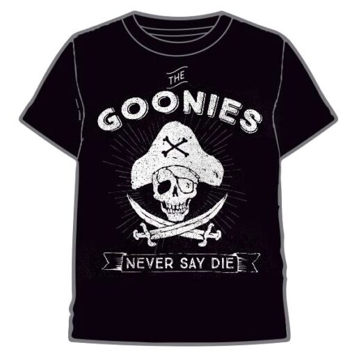 The Goonies Never Say Die adult t-shirt