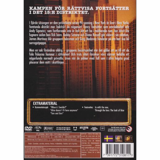 På spaning i New York Säsong 4 DVD (Begagnad)