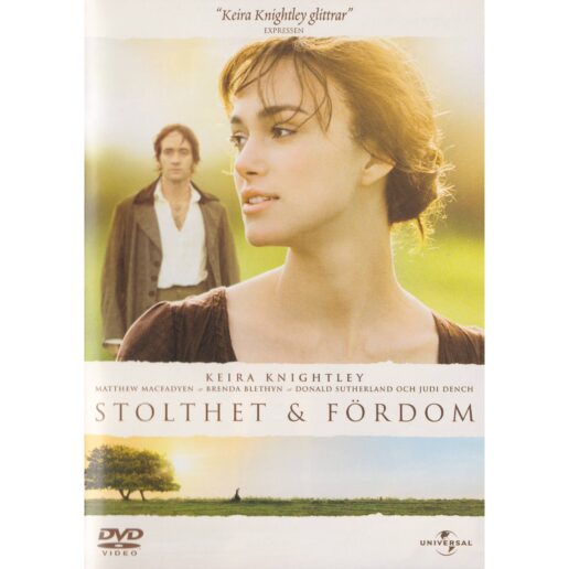 Stolthet & Fördom DVD (Begagnad)