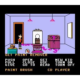 Maniac Mansion Nintendo NES SCN (Begagnad)