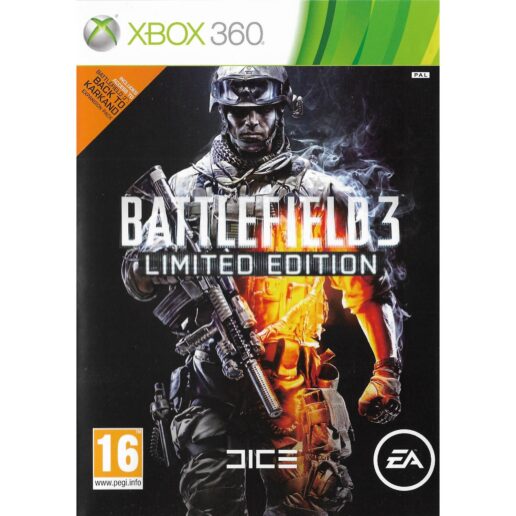 Battlefield 3 Limited Edition Xbox 360 (Begagnad)