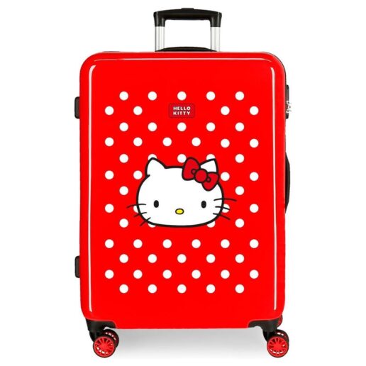 Hello Kitty Castle Of Hello Kitty ABS trolley suitcase 68cm