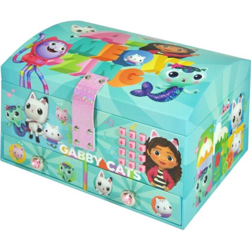 Gabbys Dollhouse jewelry box with code