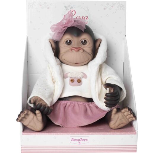 Baby doll reborn monkey hood and skirt