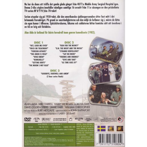 MASH Säsong 11 DVD (Begagnad)