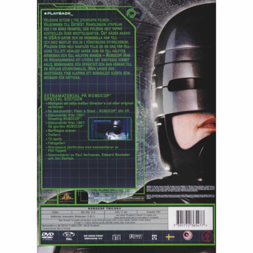 Robocop Trilogy DVD (Begagnad)