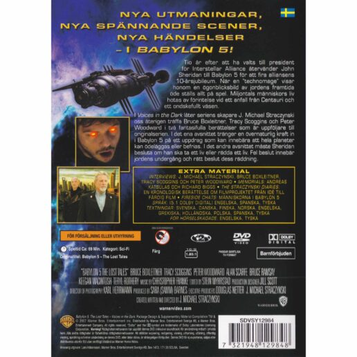 Babylon 5 The Lost Tales DVD (Begagnad)