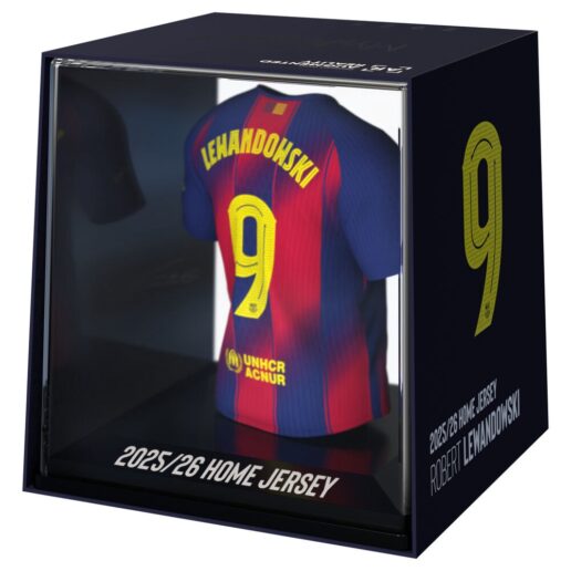 FC Barcelona Lewandowski mini t-shirt figure