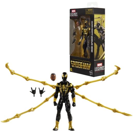 Marvel Spiderman Iron Spider Aroon Davis figure 15cm
