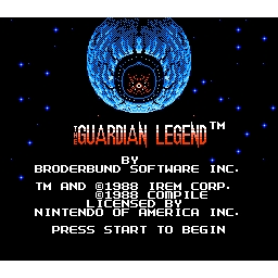 The Guardian Legend Nintendo NES SCN (Begagnad)