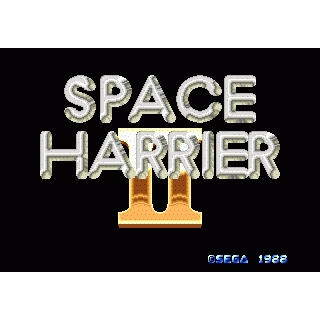 Space Harrier II Sega Mega Drive (Begagnad)