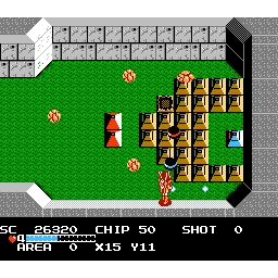 The Guardian Legend Nintendo NES SCN (Begagnad)