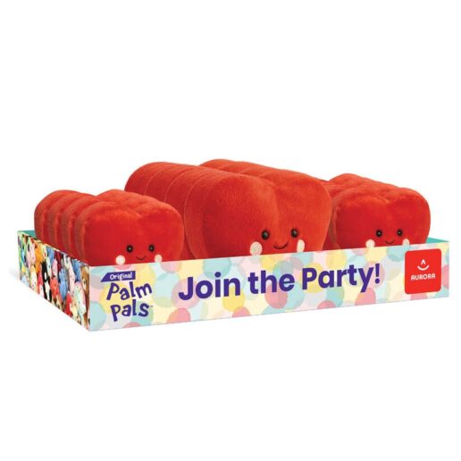 Palm Pals Heart assorted plush toy 13-20cm