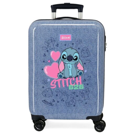 Disney Stitch Hearts ABS trolley suitcase 55cm