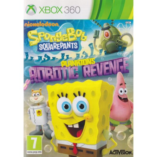 SpongeBob Squarepants Planktons Robotic Revenge Xbox 360 Nordic (Begagnad) SpongeBob Squarepants Planktons Robotic Revenge Xbox 360 Nordic (Begagnad)