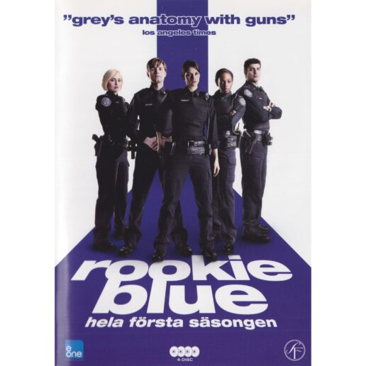 Rookie Blue Hela första säsongen DVD (Begagnad)