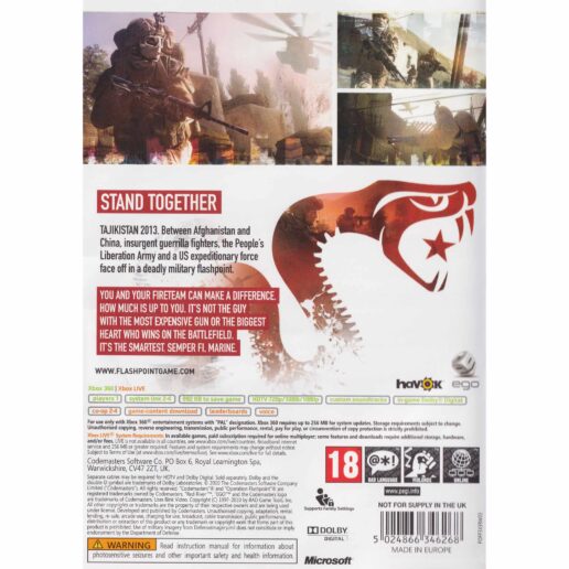 Operation Flashpoint Red River Xbox 360 (Begagnad)