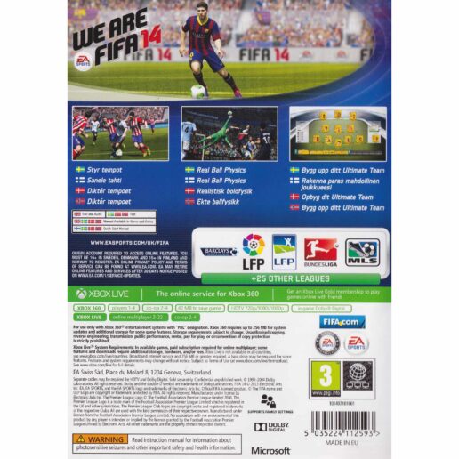 FIFA 14 Ultimate Edition Xbox 360 Nordic (Begagnad)