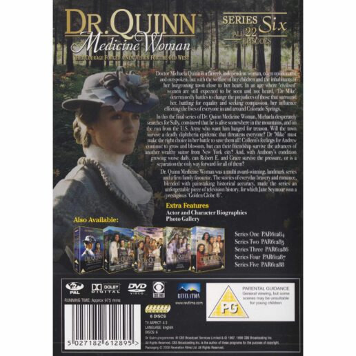 Dr Quinn Medicine Woman Series Six DVD (Begagnad)