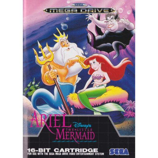 Ariel the Little Mermaid Sega Mega Drive (Begagnad)