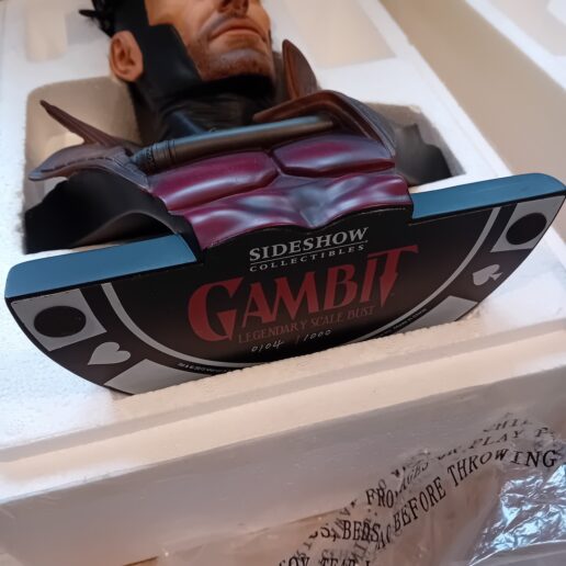X-Men Gambit Legendary Scale Bust LE 104/1000 PX Sideshow Collection (Begagnad)
