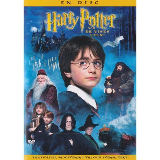 Harry Potter och de vises sten DVD (Begagnad)