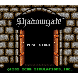 Shadowgate Nintendo NES SCN (Begagnad)