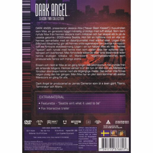 Dark Angel Season Two Collection DVD (Begagnad)