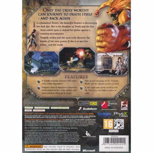 Venetica Xbox 360 (Begagnad)