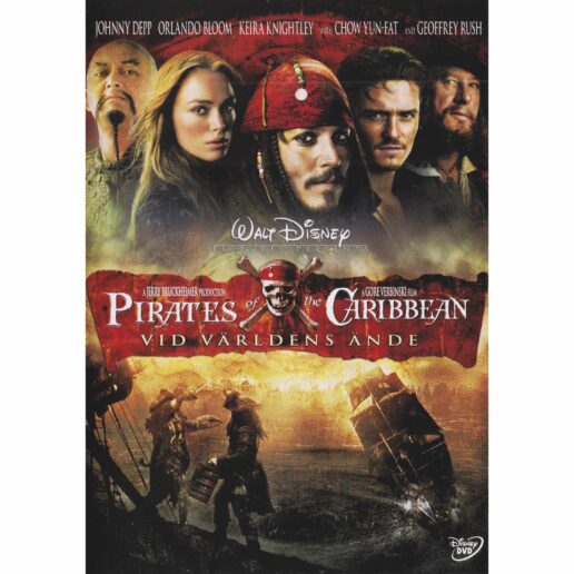 Pirates of the Caribbean Vid världens ände DVD (Begagnad)