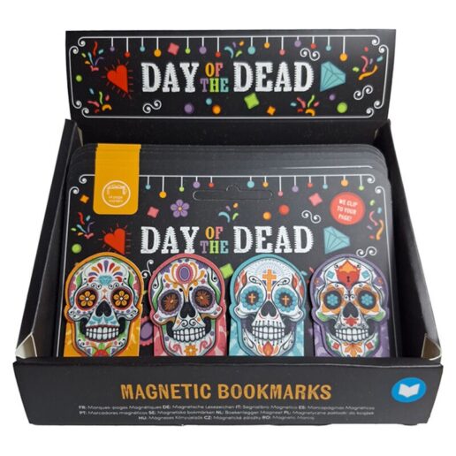 Day of the Dead magnetic bookmark set