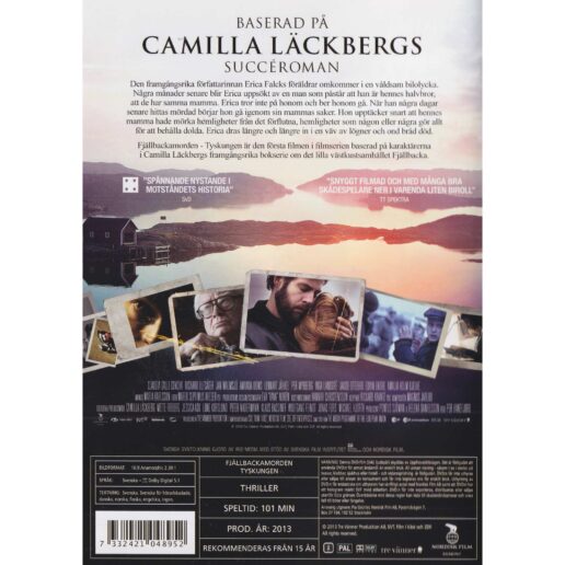 Fjällbackamorden Tyskungen DVD (Begagnad)