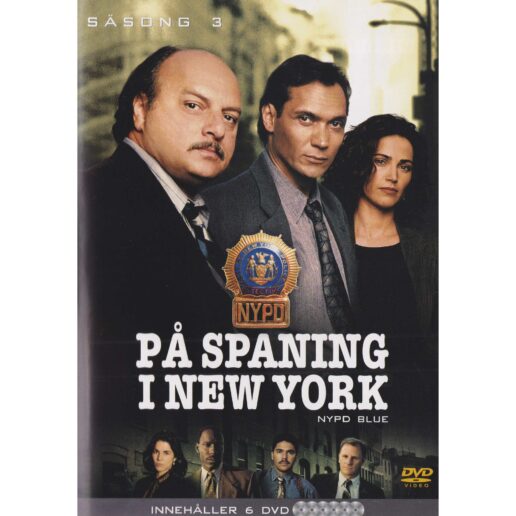 På spaning i New York Säsong 3 DVD (Begagnad)