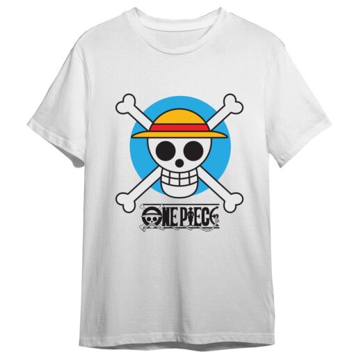 One Piece Skull adult t-shirt