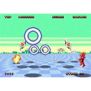 Space Harrier II Sega Mega Drive (Begagnad)