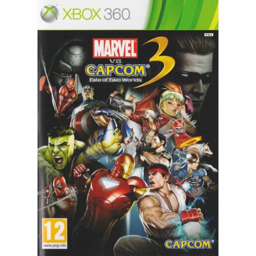 Marvel vs Capcom 3 Fate of Two Worlds Xbox 360 (Begagnad)