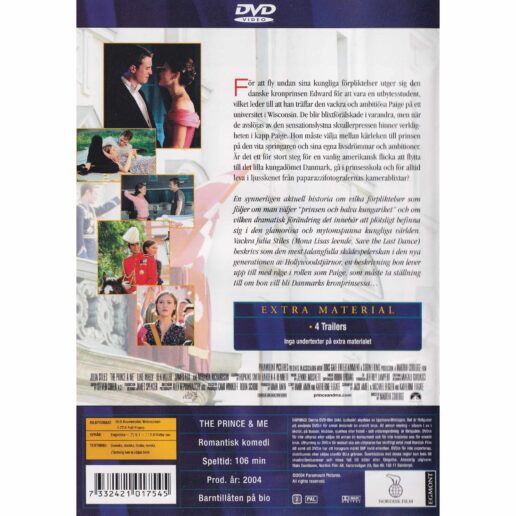 Prinsen & Jag DVD (Begagnad)