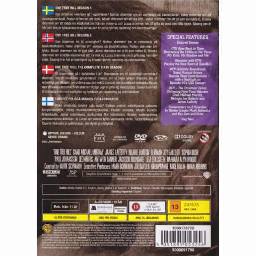 One Tree Hill The Complete Sixth Season DVD (Begagnad)
