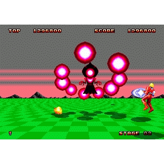 Space Harrier II Sega Mega Drive (Begagnad)