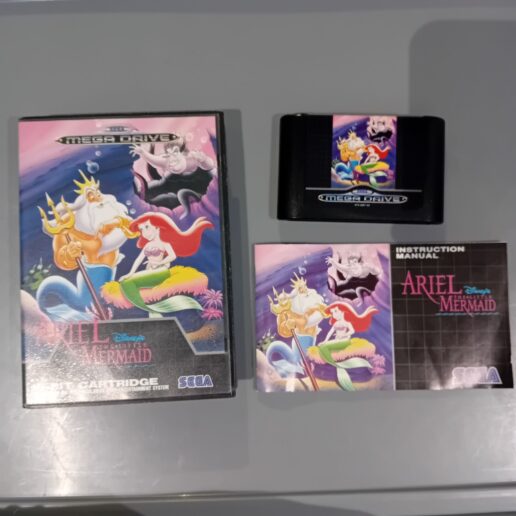 Ariel the Little Mermaid Sega Mega Drive (Begagnad)