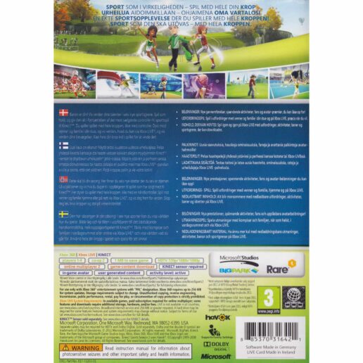 Kinect Sports Season Two Xbox 360 Kinect (Begagnad)